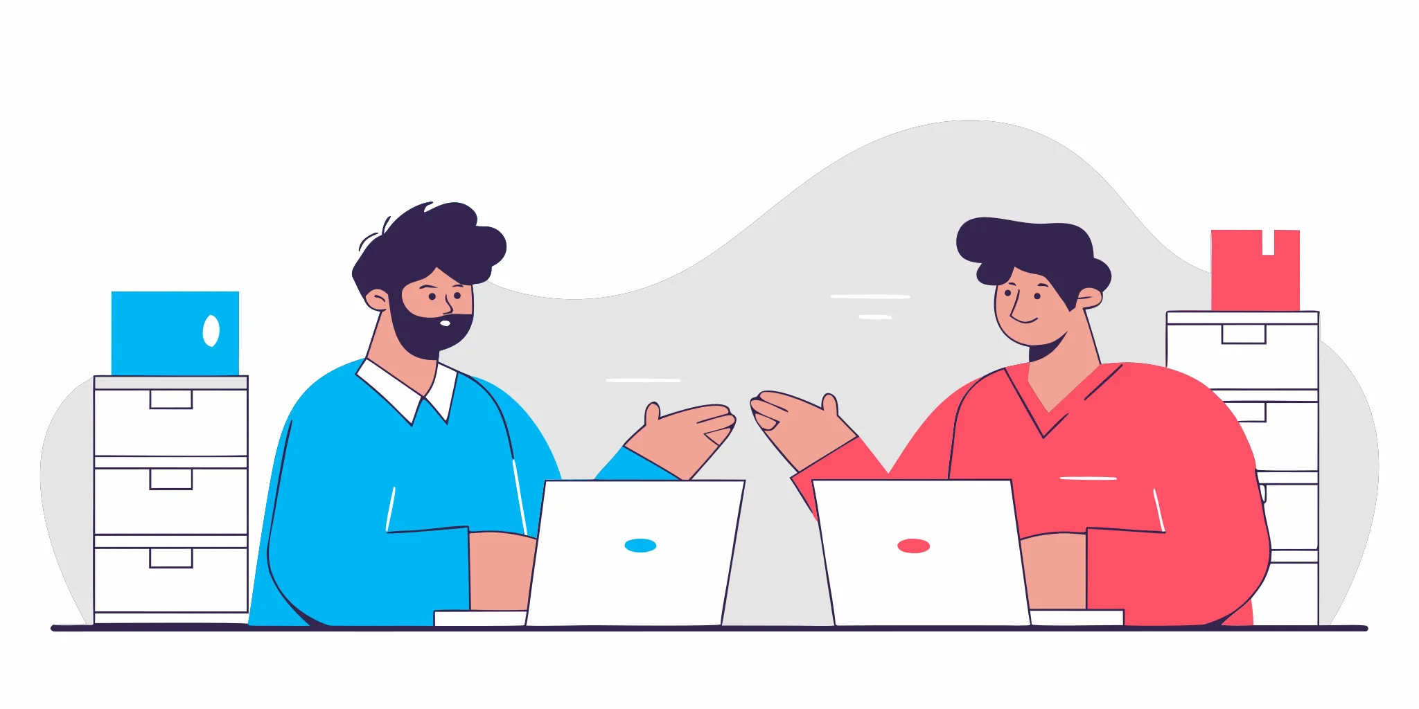 Operations managers reviewing a B2B ecommerce checkout workflow