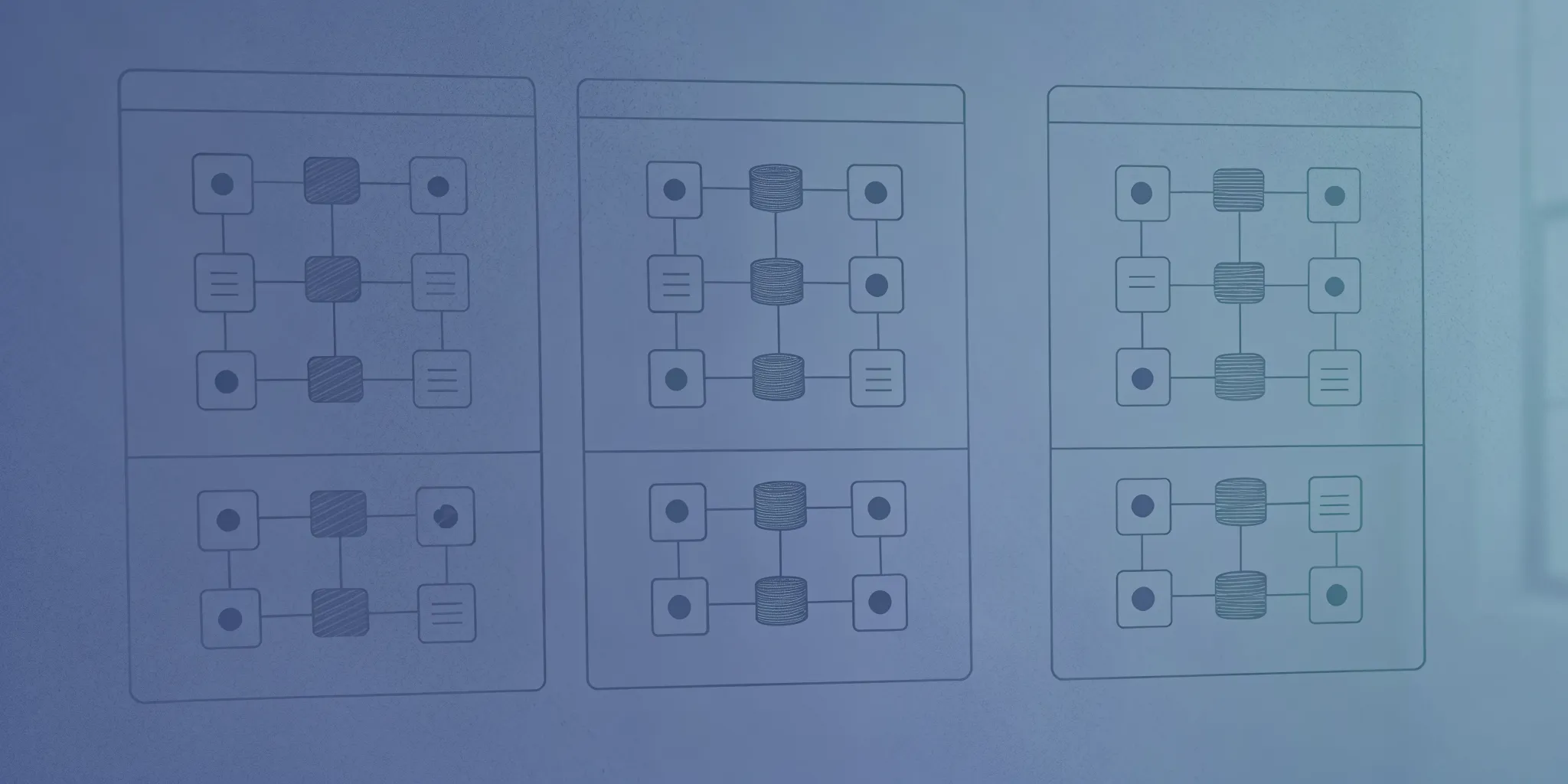 Architecture visualization of three Kubernetes isolation models: namespace sharing, virtual clusters, and dedicated clusters