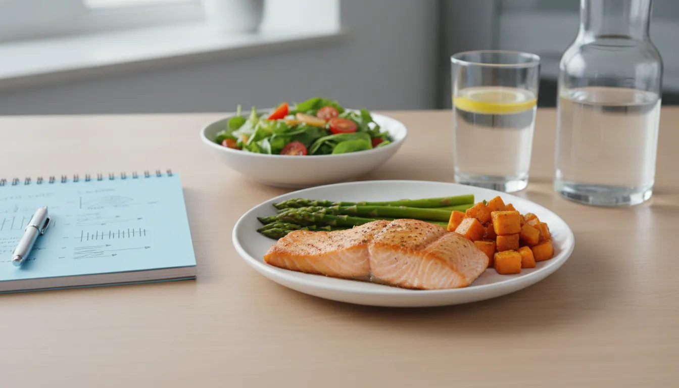 Balanced protein-rich meal for preserving muscle during GLP-1 weight loss