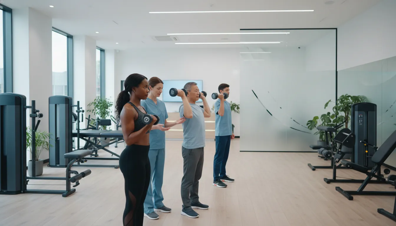 Resistance exercise supporting muscle during GLP-1 weight loss