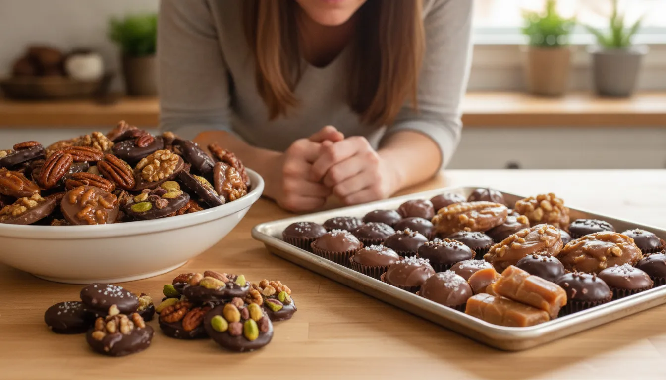 Two chocolate assortments compared for different flavor preferences