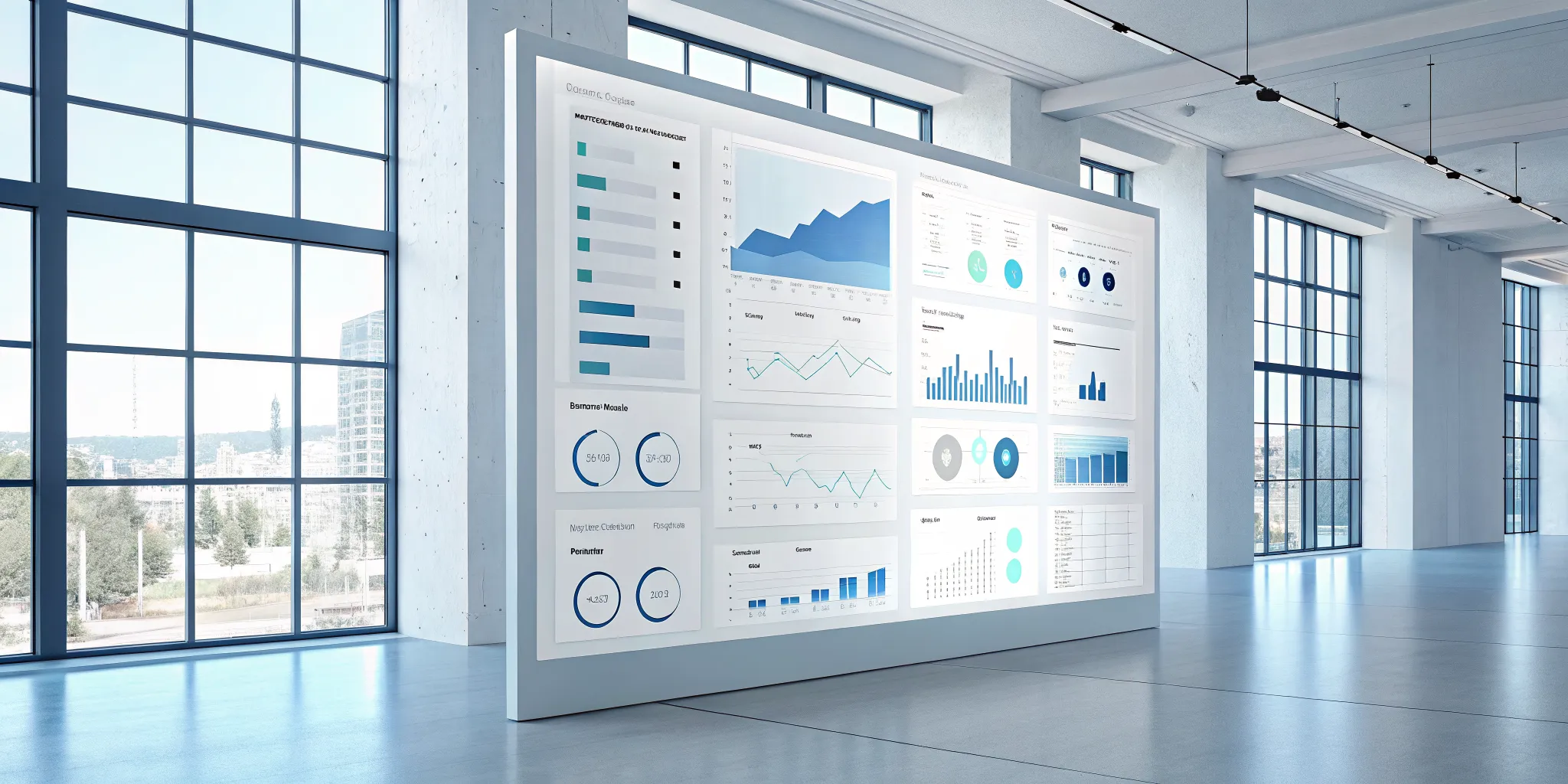 Improve Salesforce activity tracking with a sales dashboard showing performance charts.