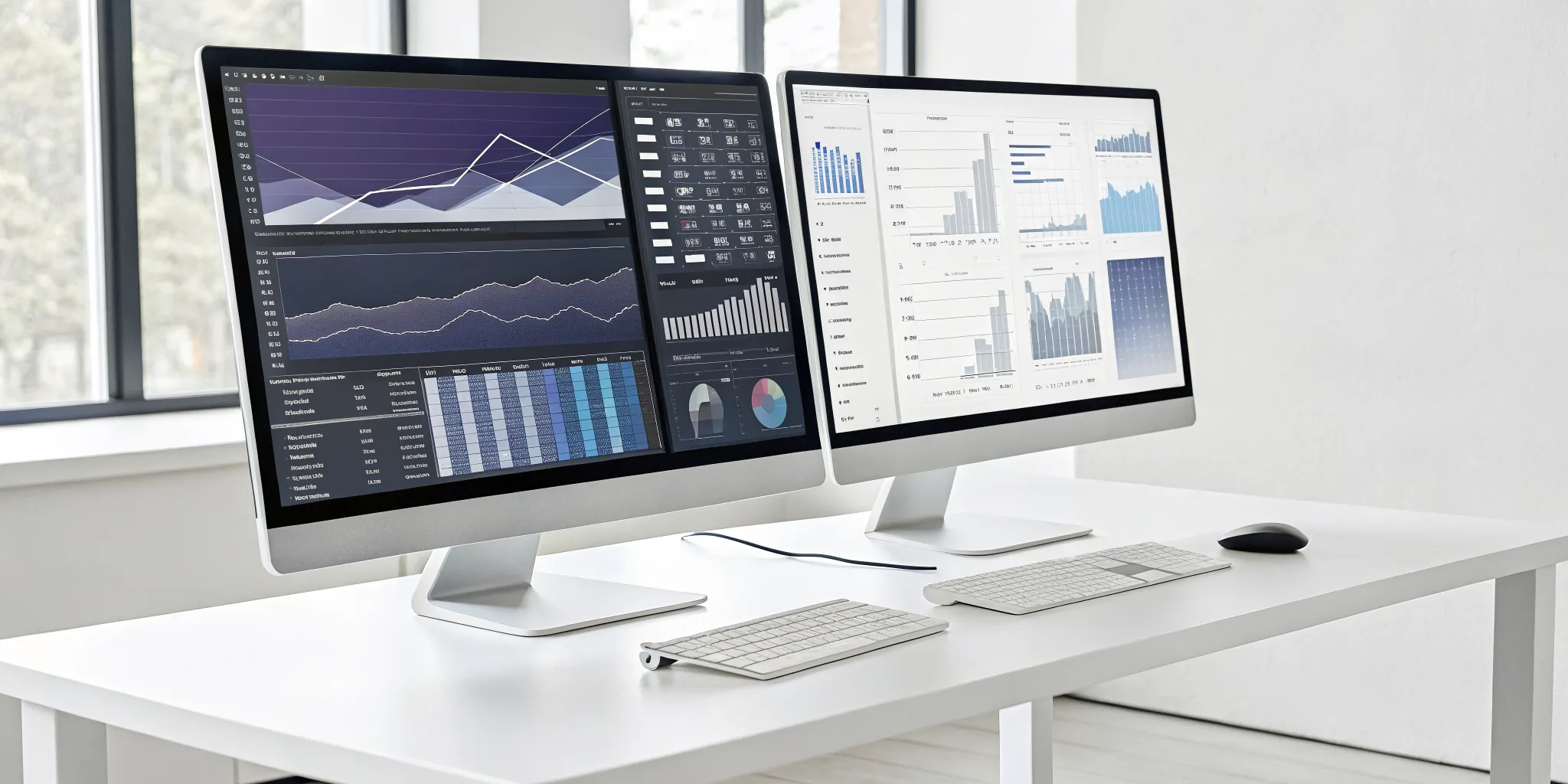 A side-by-side view of Mixmax vs Instantly dashboards, comparing email tracking and automation analytics.