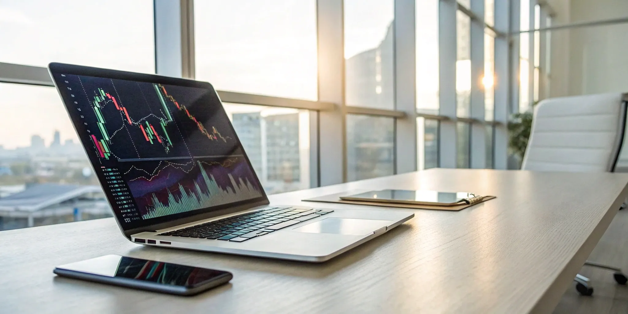 AI sales and marketing tools displayed on a laptop dashboard.