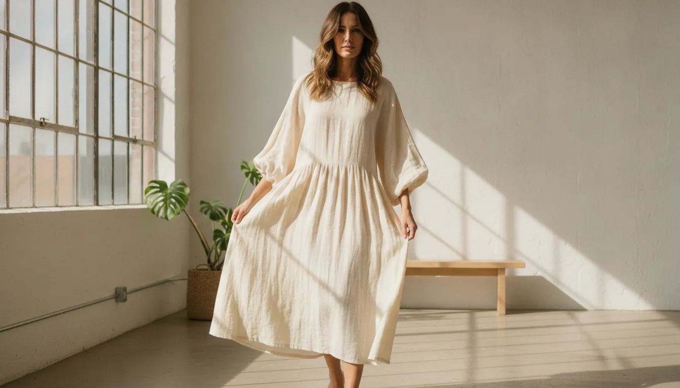 organic cotton dresses for women Ophelia Dress Crafted with Integrity Women's 100% Organic Cotton T-Shirt