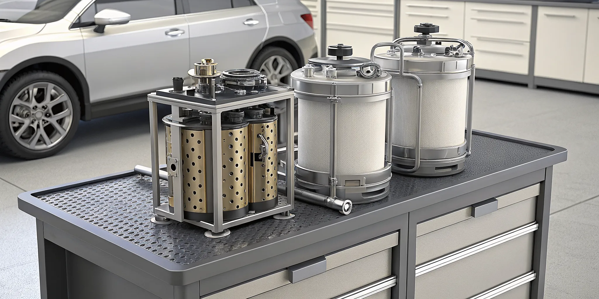 Subaru AOS V2 vs V3 comparison of air oil separator hardware