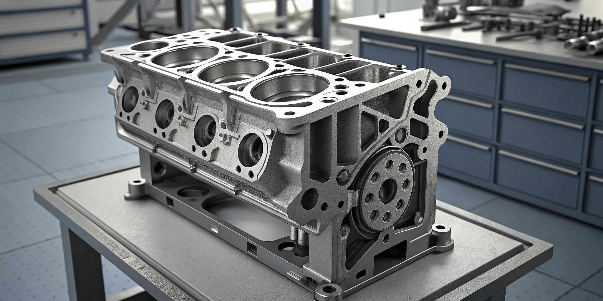 Subaru short block and long block components compared