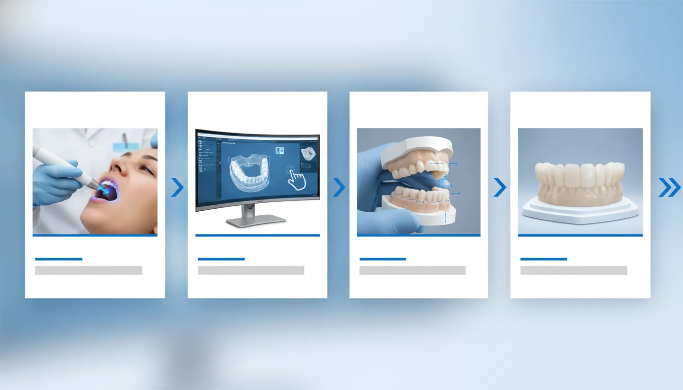 Digital denture try-in options workflow from scan to final prosthesis