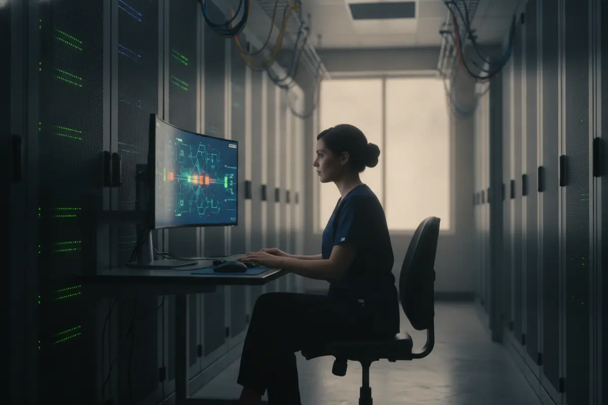 Healthcare IT specialist planning a medical imaging archive migration