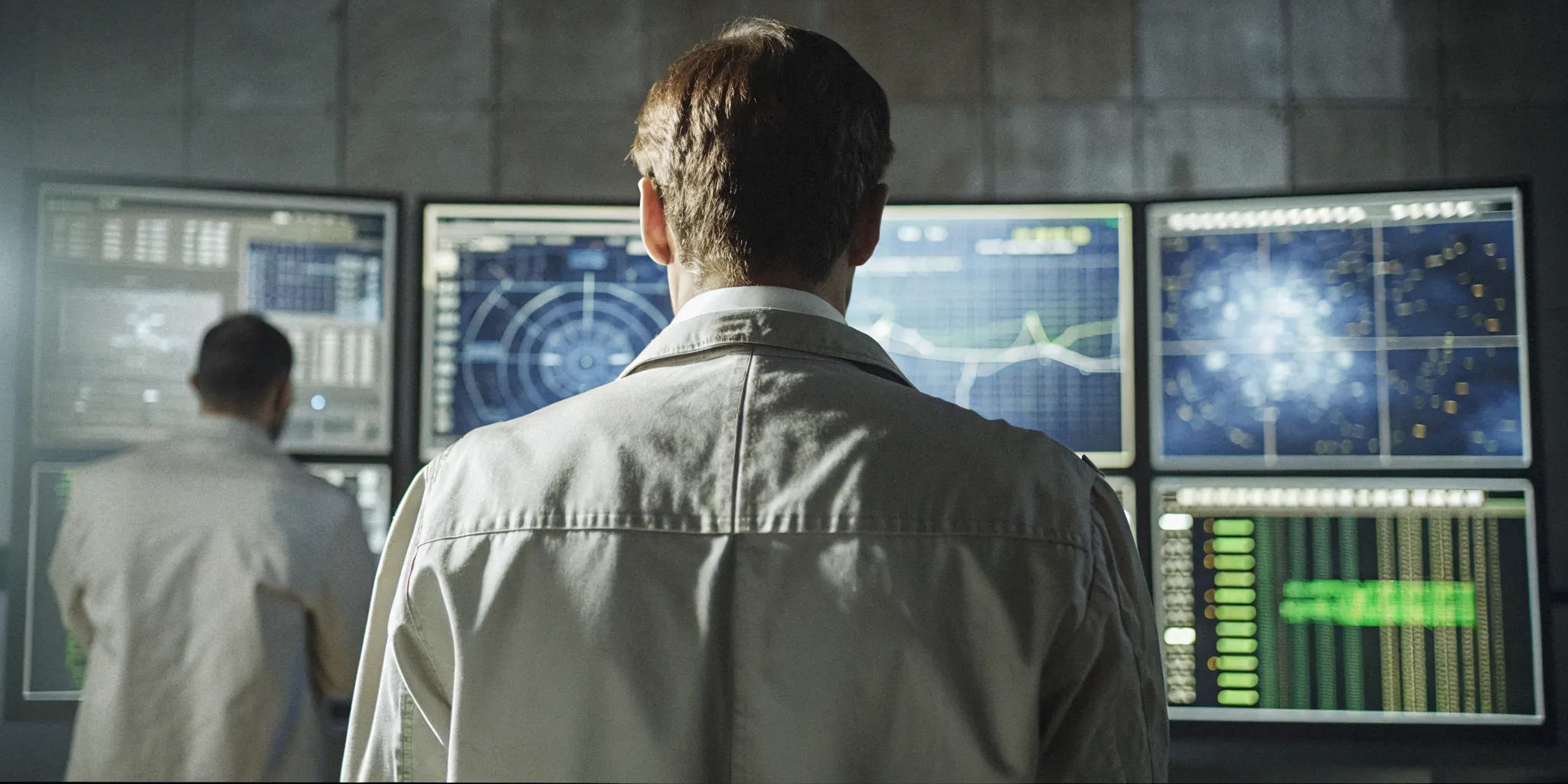 SAST and DAST application security testing on computer monitors.