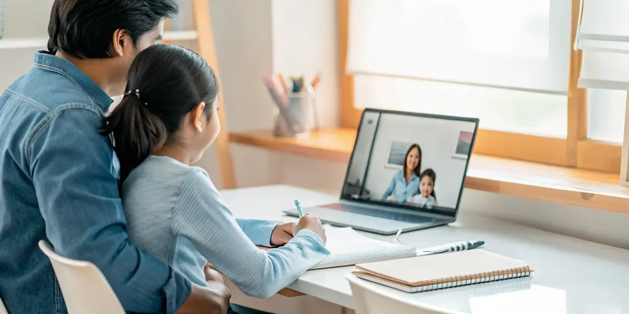Parent and student planning education savings account options