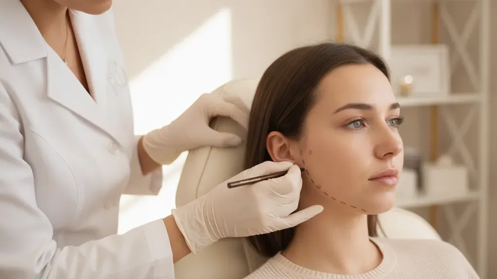 Provider discussing a personalized PRF EZ Gel treatment plan
