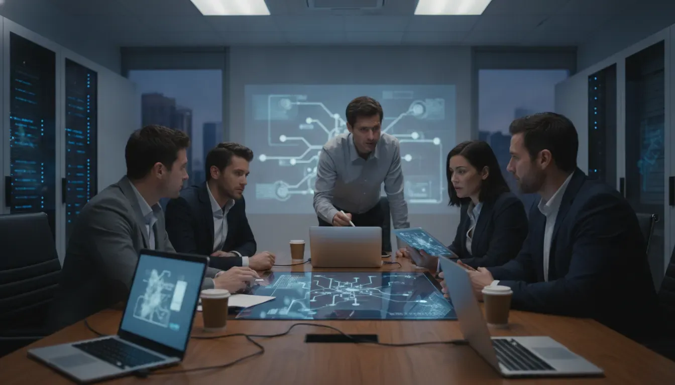 Security operations team improving endpoint security with AI-assisted analysis
