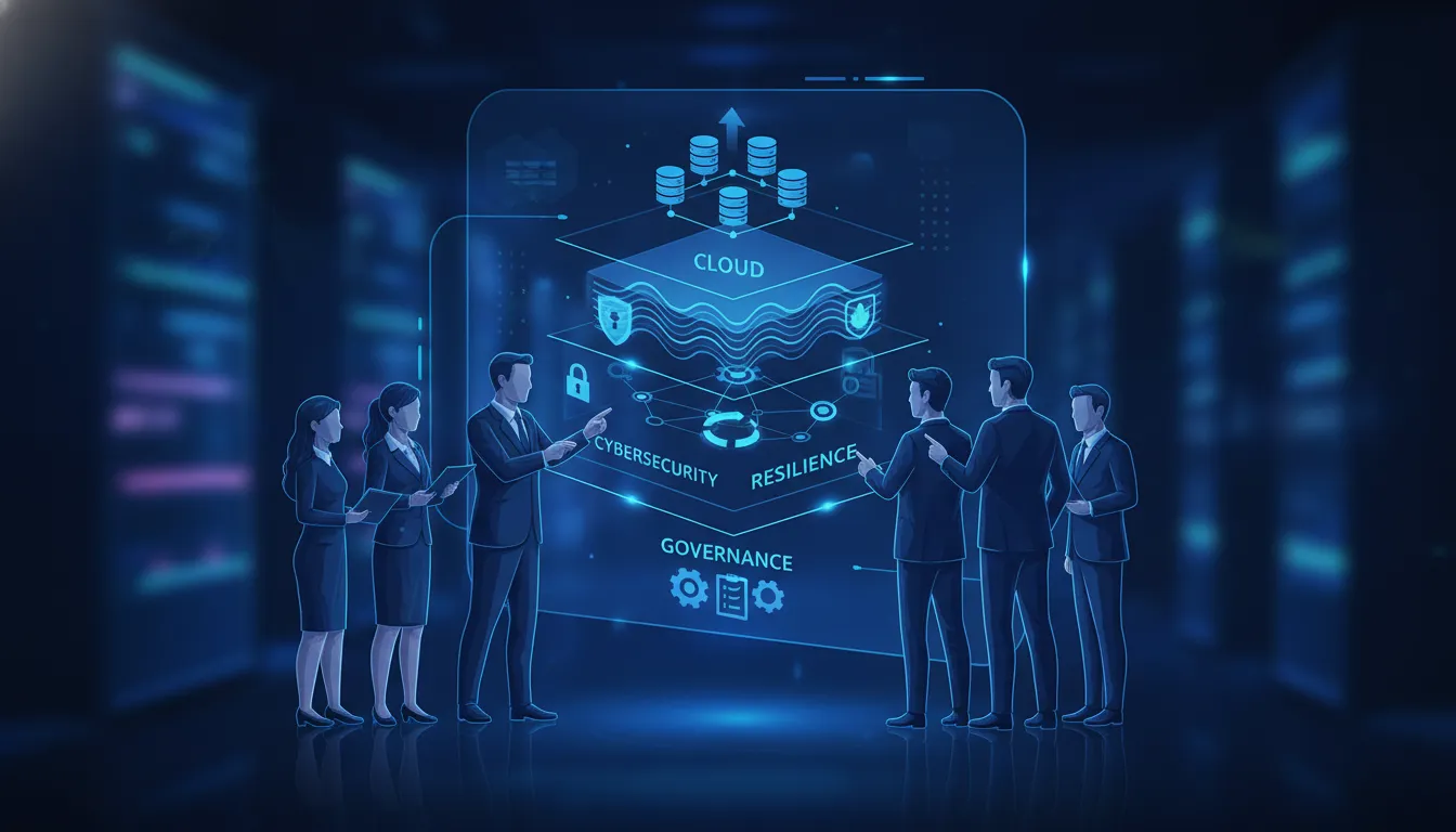 Managed IT services operating model for CIO governance and resilience