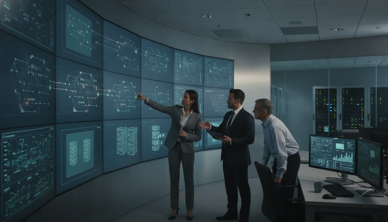 Enterprise leaders evaluating a managed IT services provider