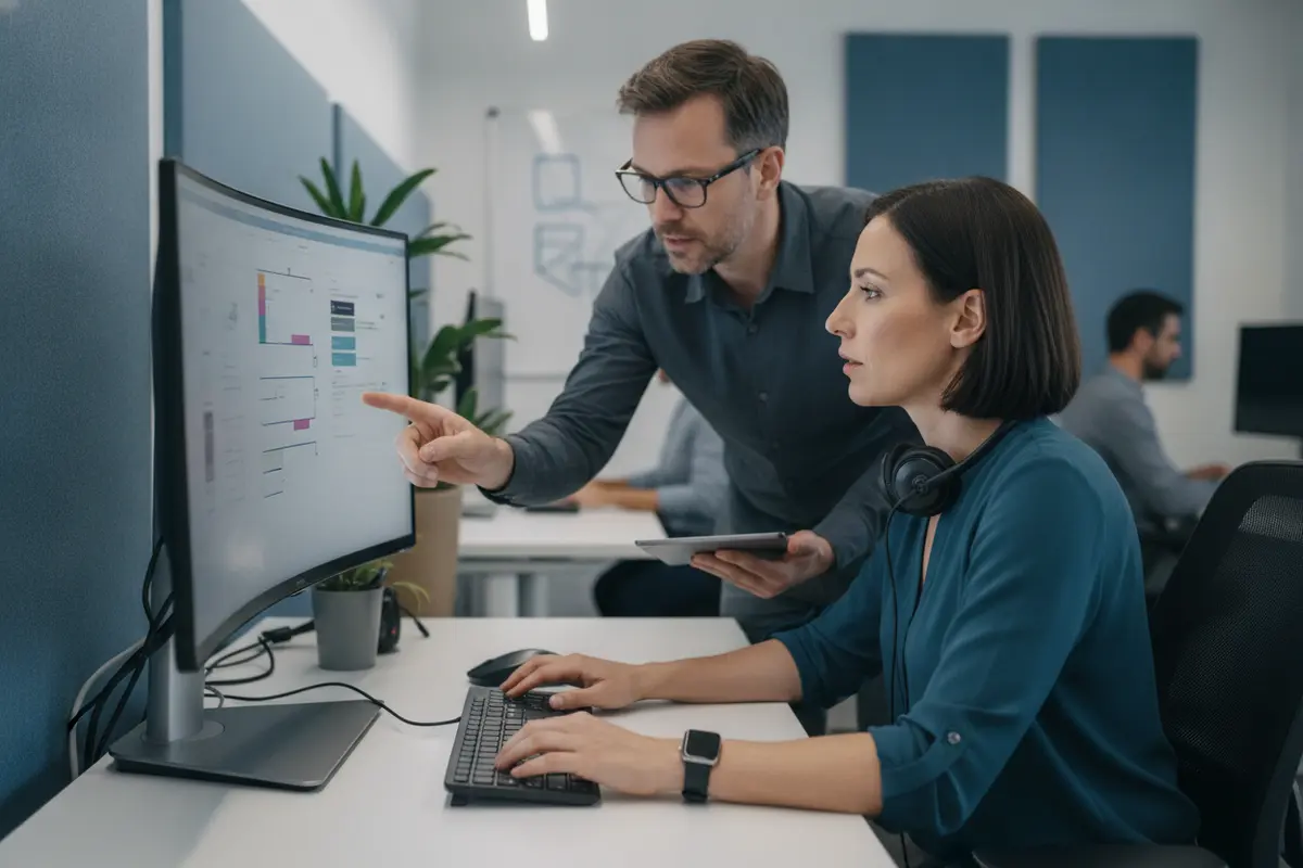 IT support engineer documenting impact, evidence, and next actions for a specialist handoff