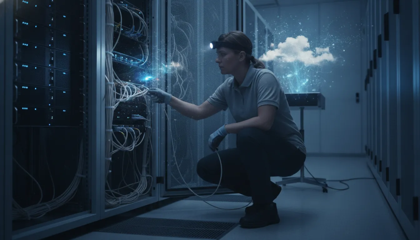 Security engineer using managed IT services for NIST compliance monitoring