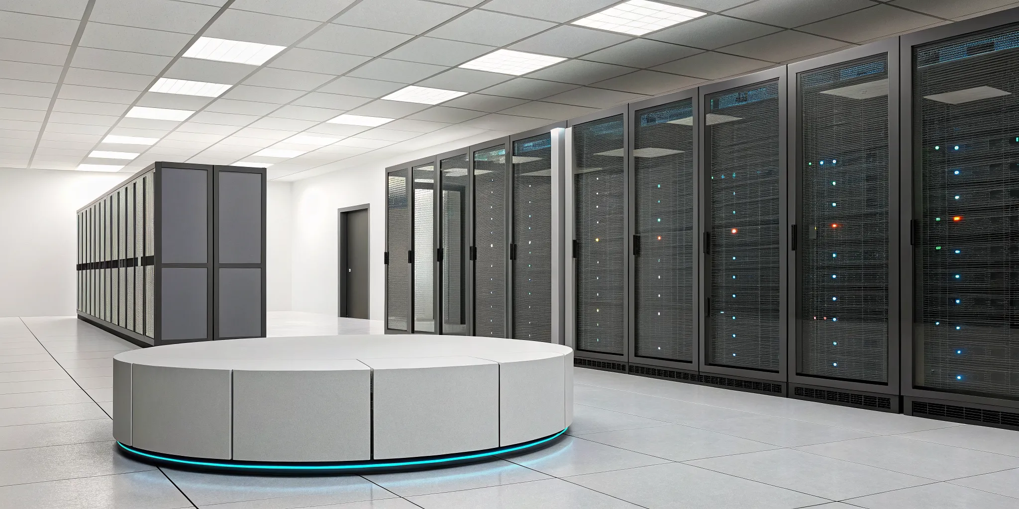 A diagram of a hybrid cloud architecture connecting on-premise servers to the public cloud.