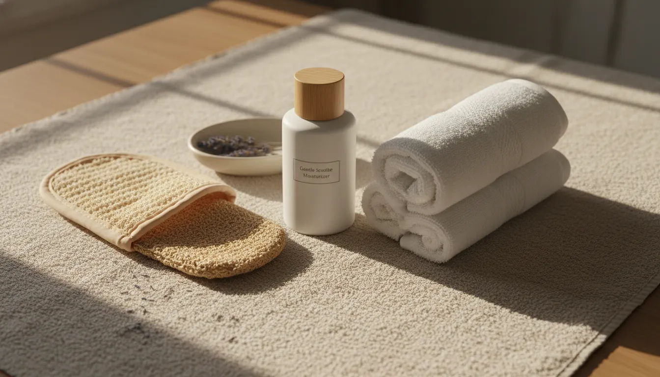 Post-wax aftercare products for preventing ingrown hair after waxing