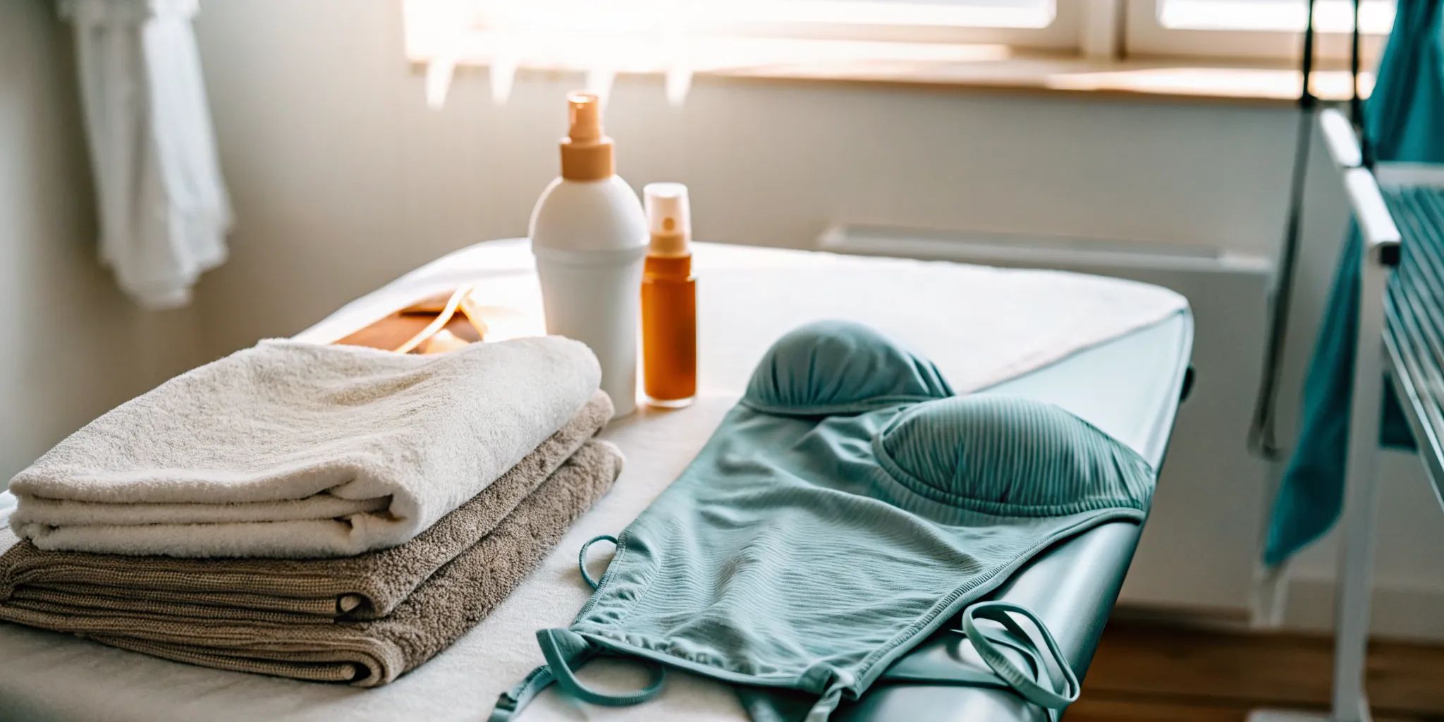 Full body waxing before beach vacation prep checklist on a salon table