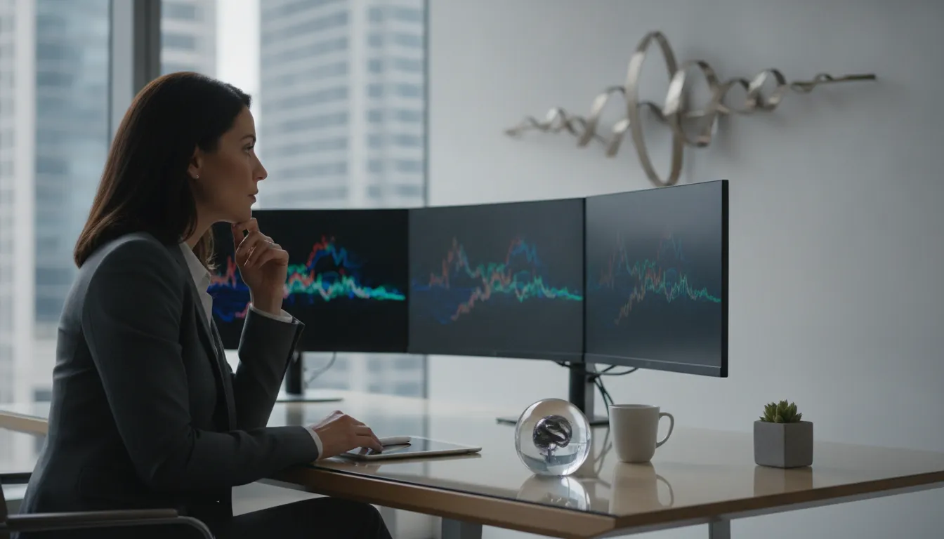 Trader evaluating market risk before selecting SPX 0DTE vertical spread strikes