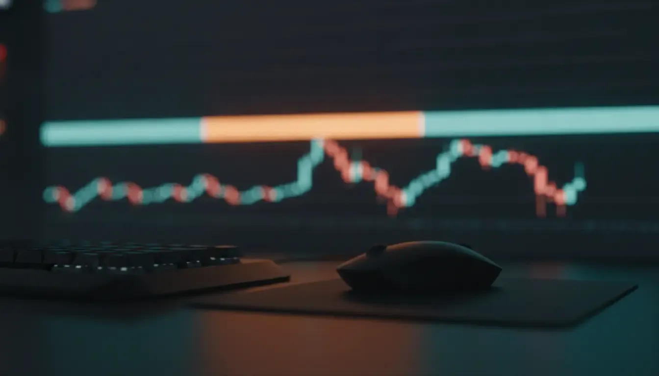Abstract point of control volume profile visualization for SPX 0DTE trading
