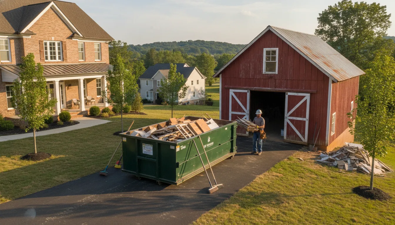 red dog dumpster comparison for a Nashville roll-off rental