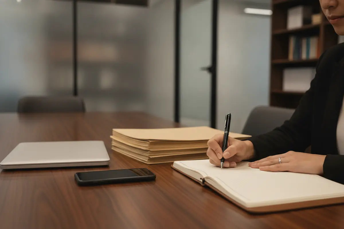Digital devices and records prepared for a careful evidence review