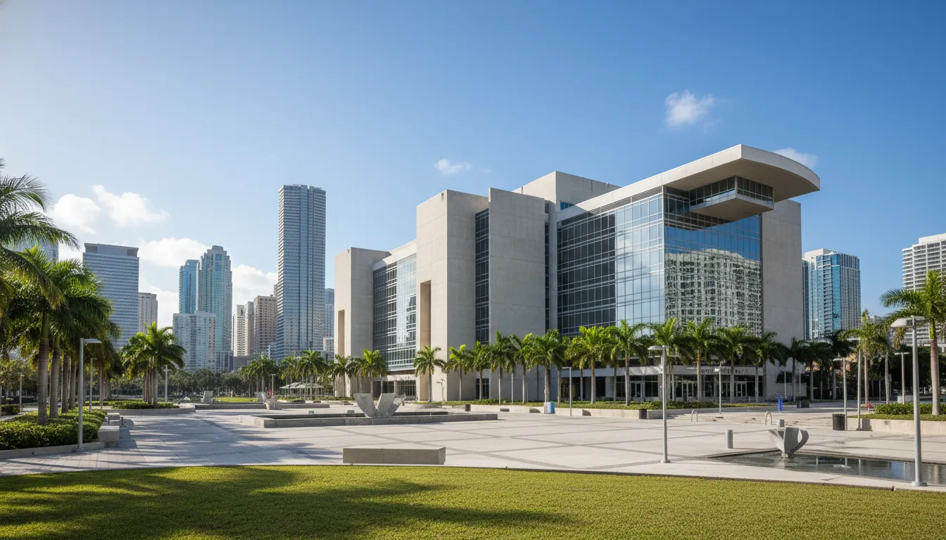 Federal courthouse where South Florida criminal cases may be heard