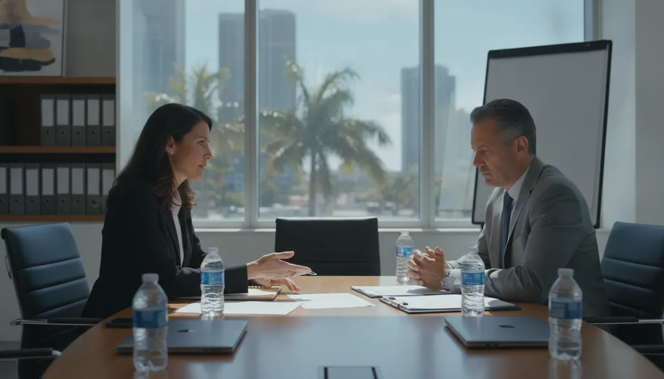 Florida criminal defense attorney discussing a conspiracy defense strategy