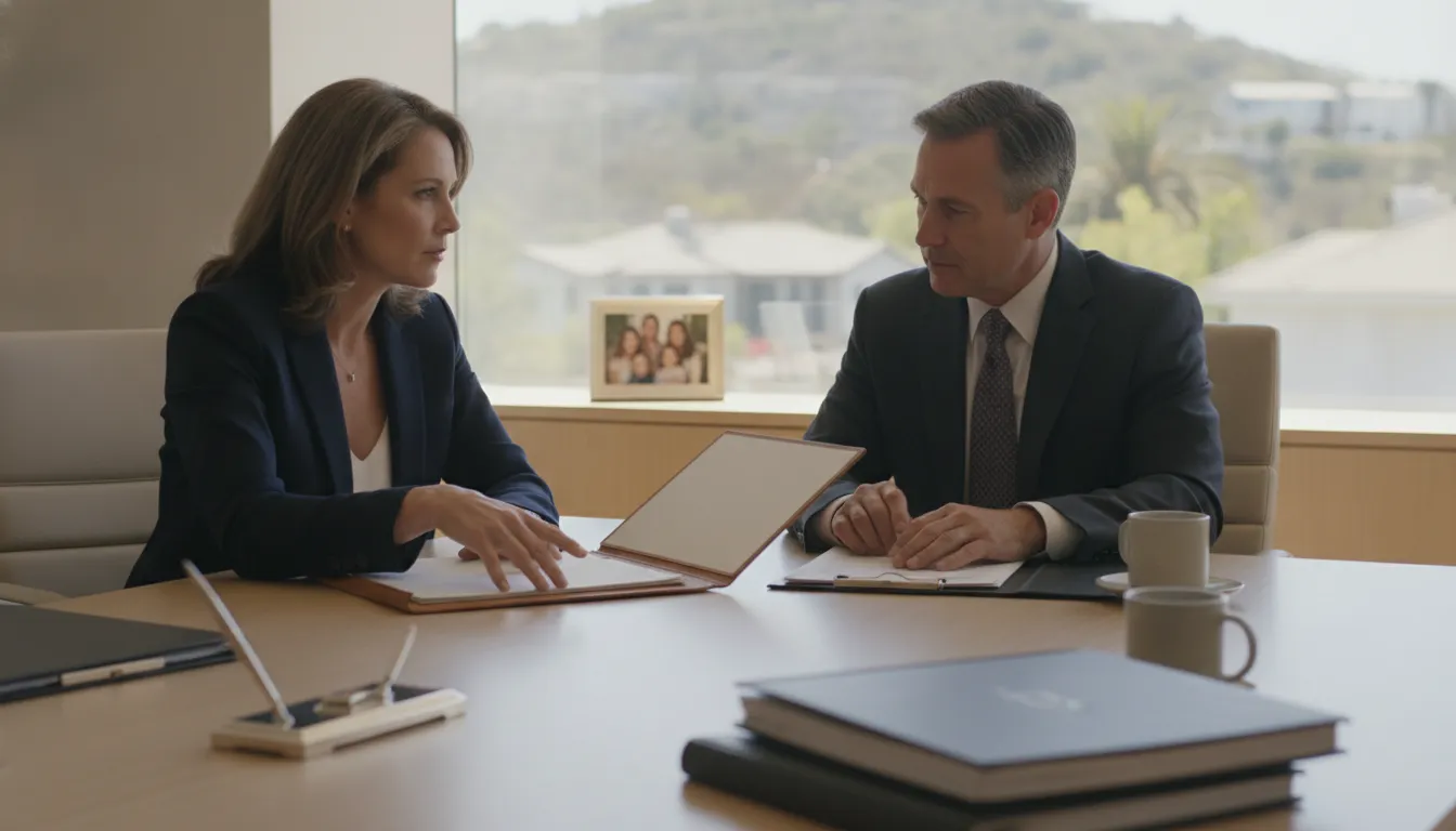 California trustee meeting with an attorney about trust administration