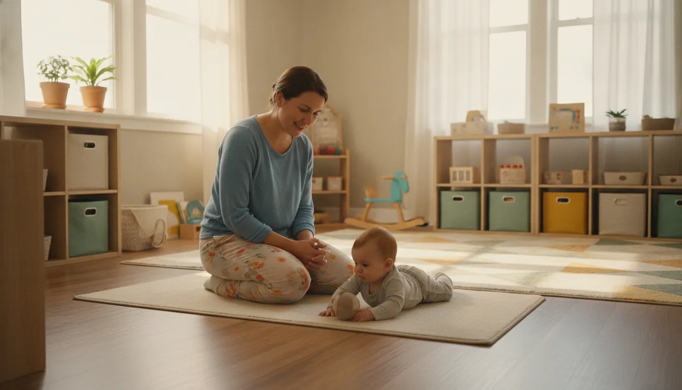 Educator observing an infant care routine for an original CDA competency statement example