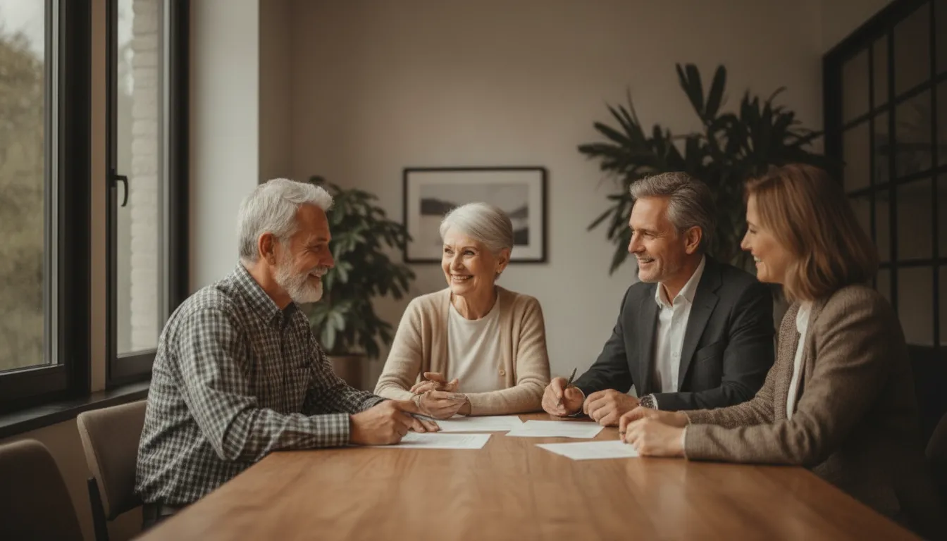 Retirement tax planning conversation with a tax professional