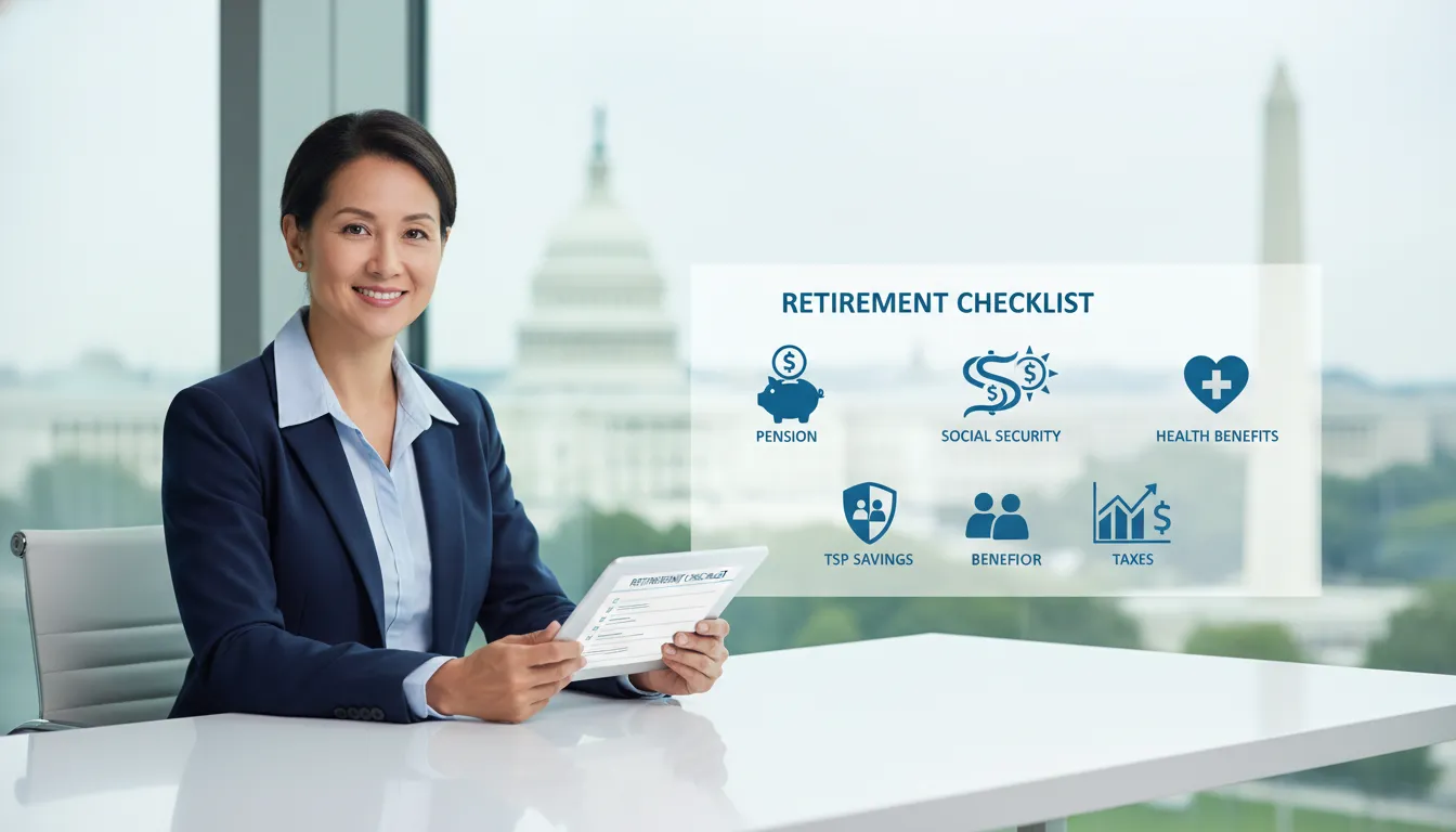 FERS retirement planning checklist for federal employees