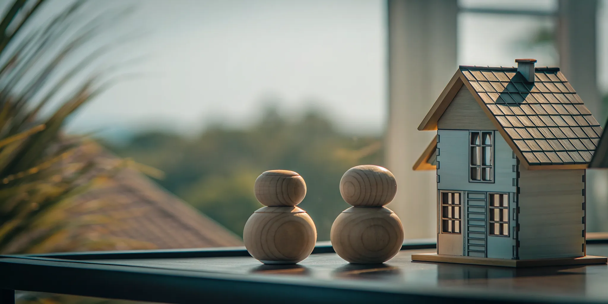 Balanced retirement portfolio built from stable building blocks representing a diversified mix of assets