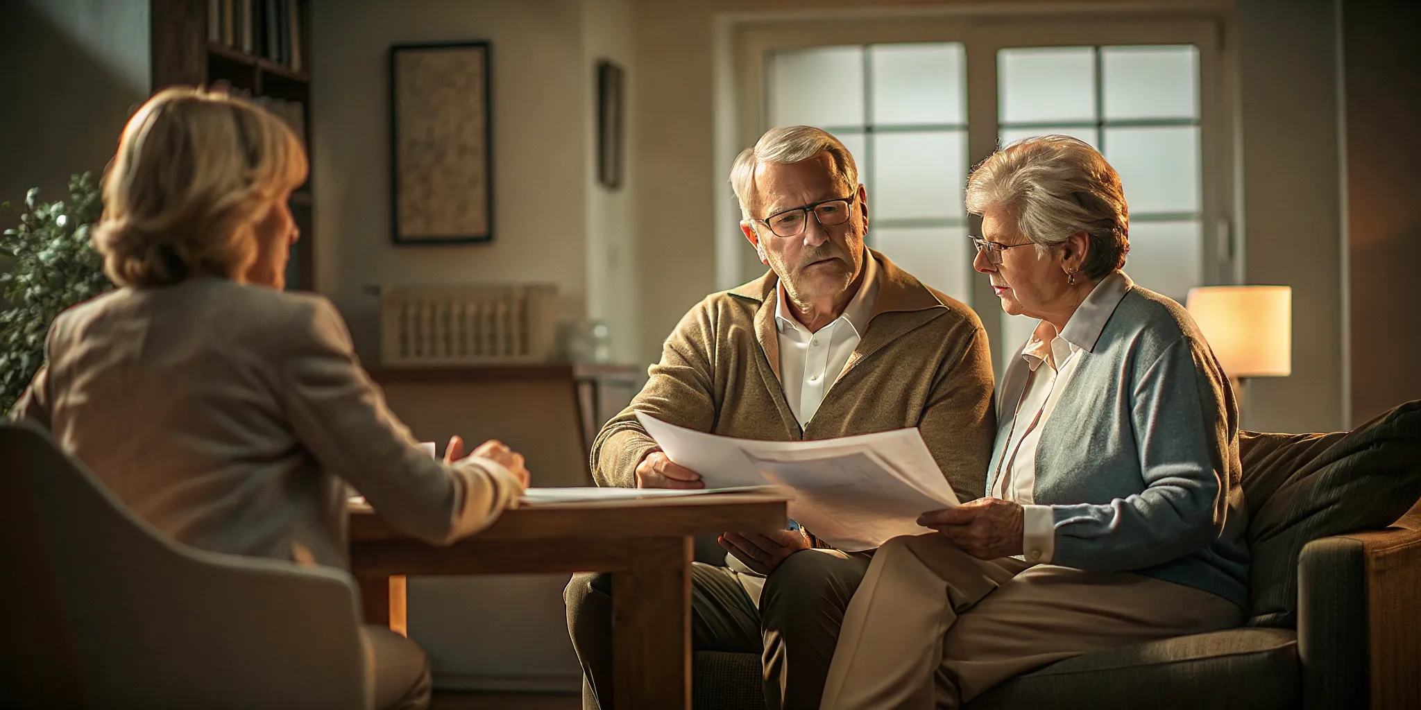 Retired couple discussing Medicare IRMAA planning across multiple tax years