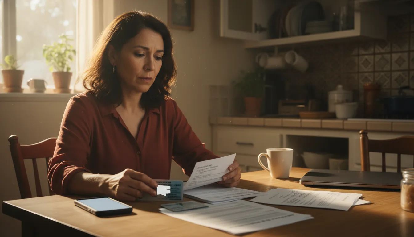 Family organizing the information needed to bail someone out