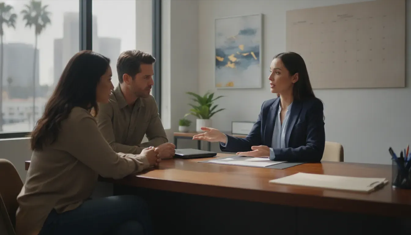 California bail bond professional discussing co-signer responsibilities and court dates