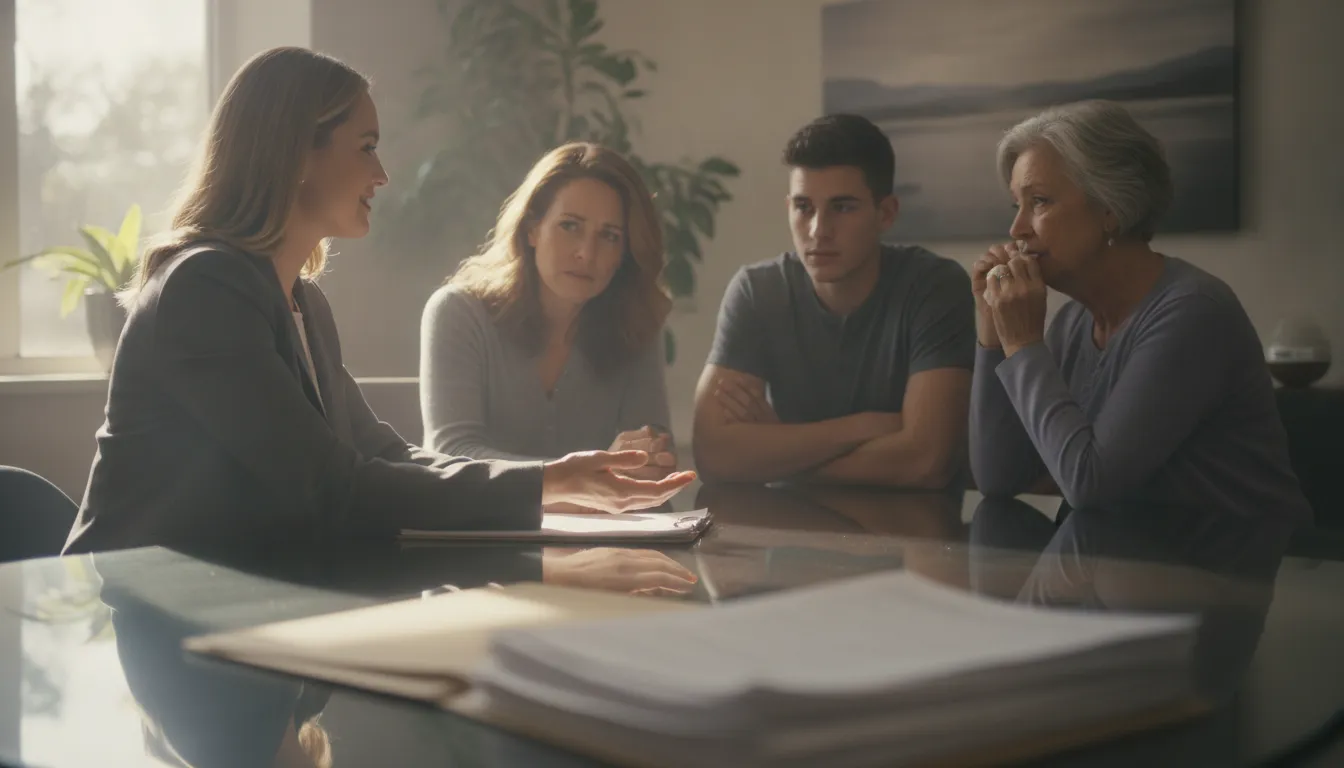 Bail professional helping a family organize vandalism release information in California