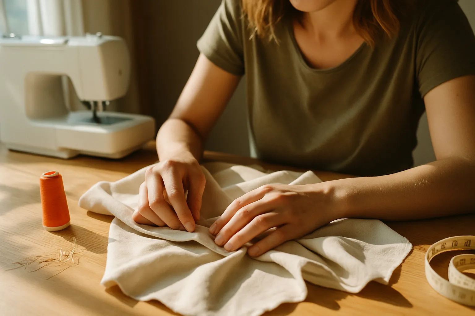 How Often Should You Service a Sewing Machine? 1 Sewing machine set up for a careful maintenance check
