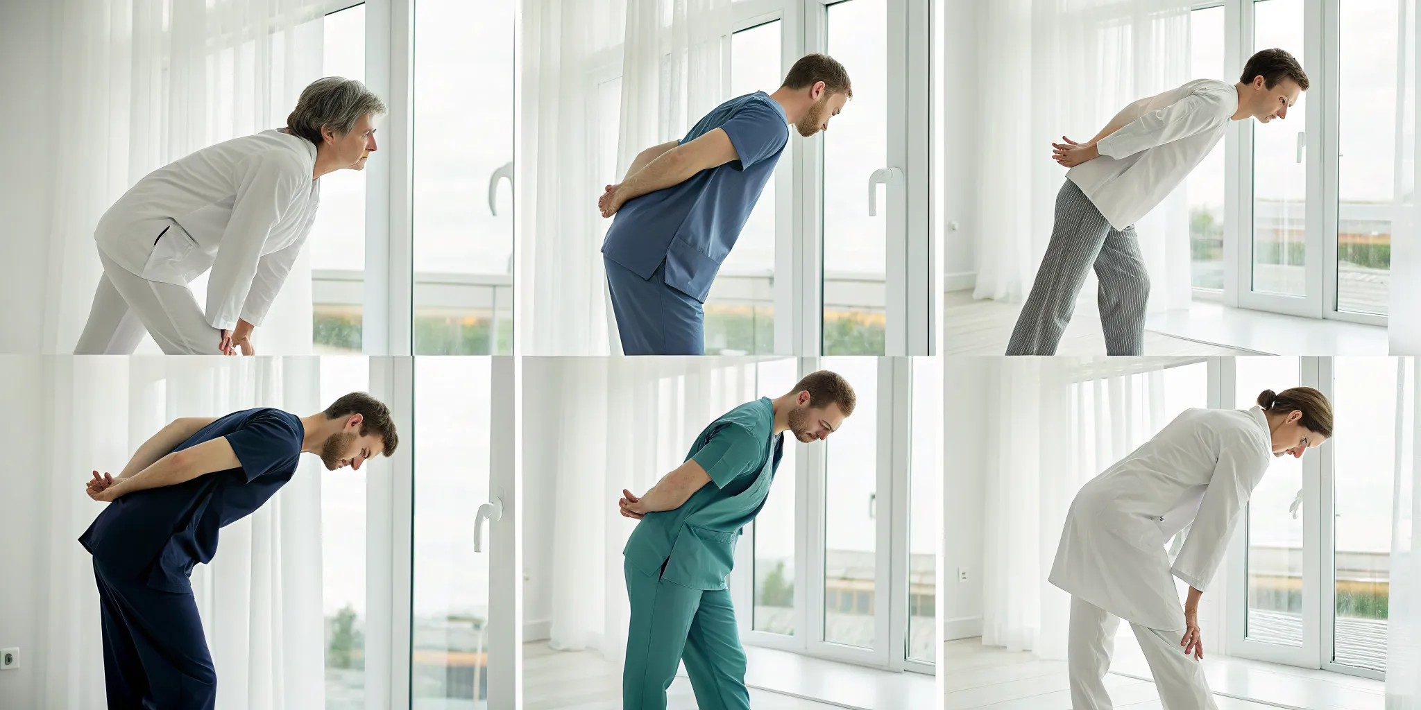 A chiropractor uses specific techniques to treat a patient's lower back pain.