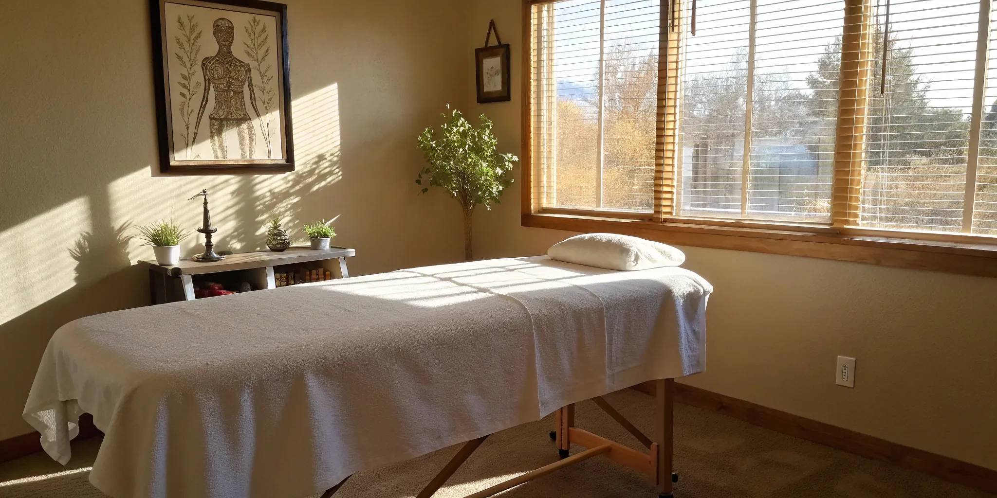 A chiropractor's office for a patient wondering if treatment can make their sciatica worse.
