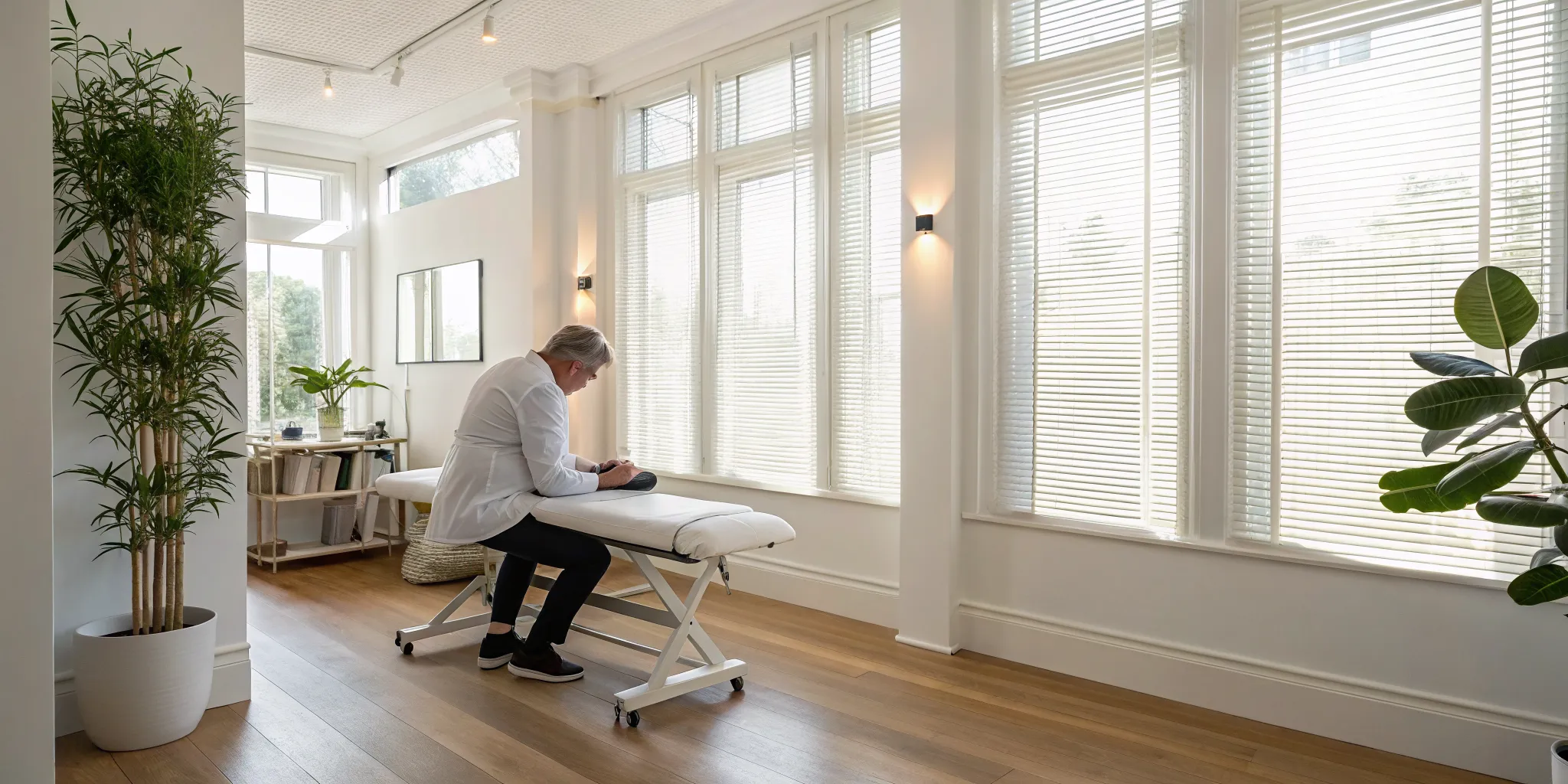 A Novi chiropractor helps a patient find relief from neuropathy pain.