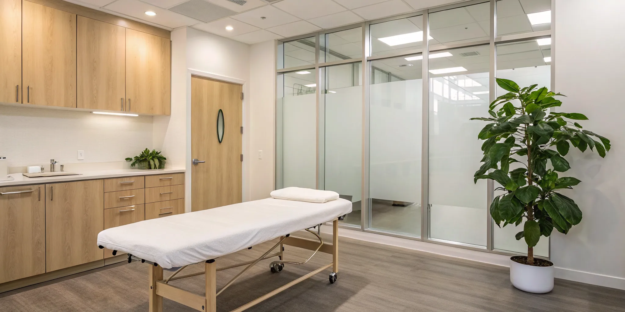 Chiropractic adjustment table where patients may experience symptoms of toxic release.