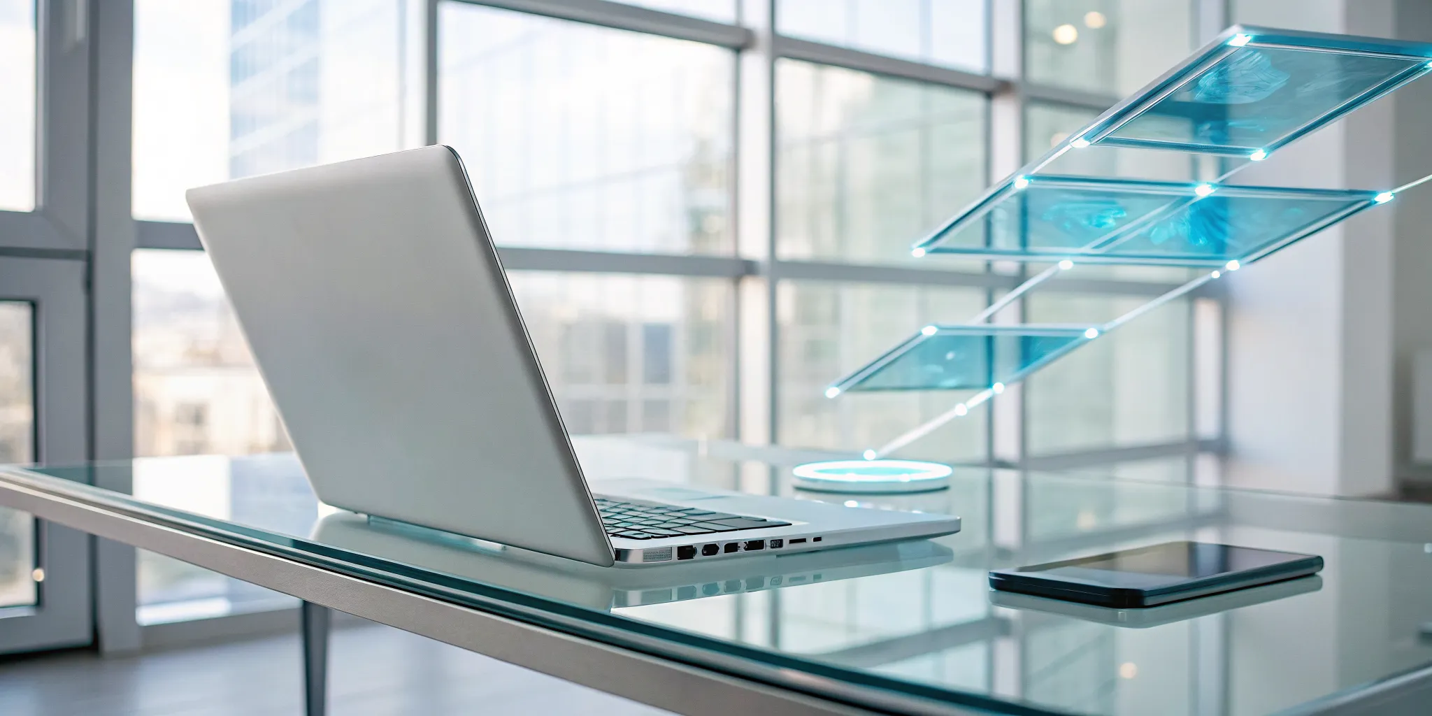 Laptop on a desk displaying the advanced analysis used in a QSM3 adjustment.