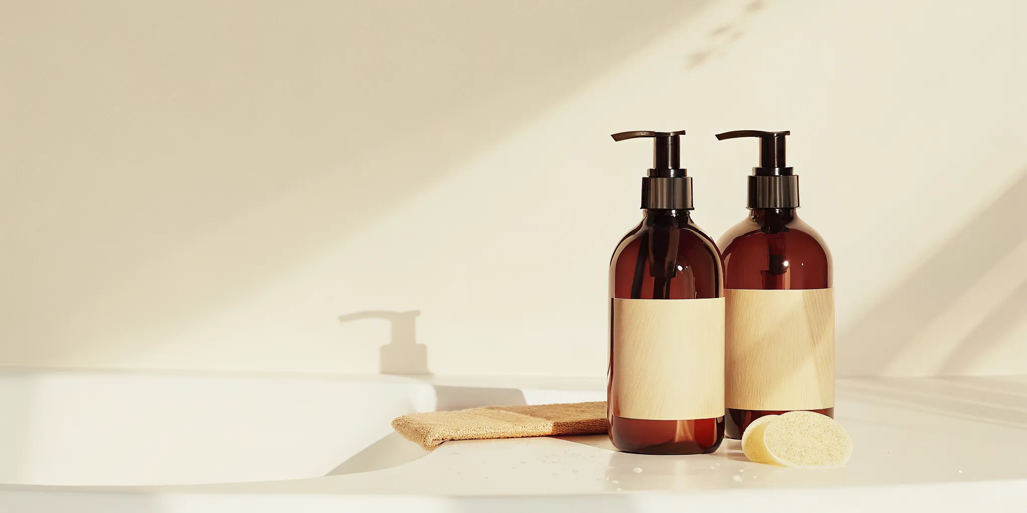 Luxury hand soap scent lineup with refill pouch and reusable dispenser