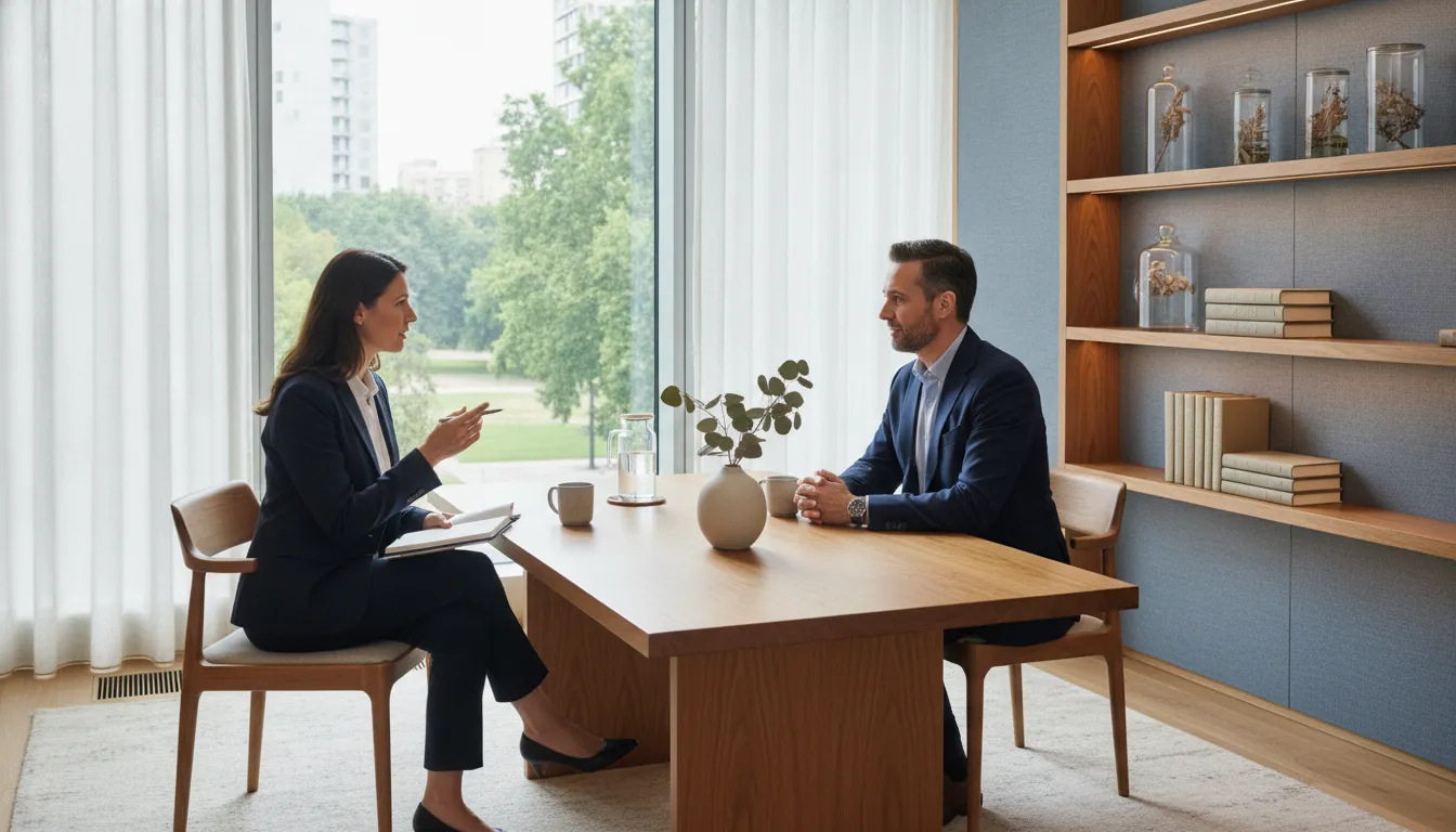 Private functional medicine consultation for a high-performing professional