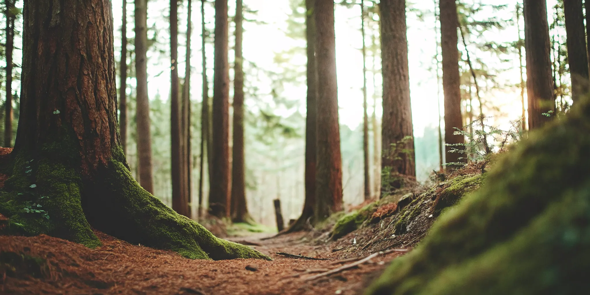 Ancient cedar forest along a Whistler eBike Adventure Tour route