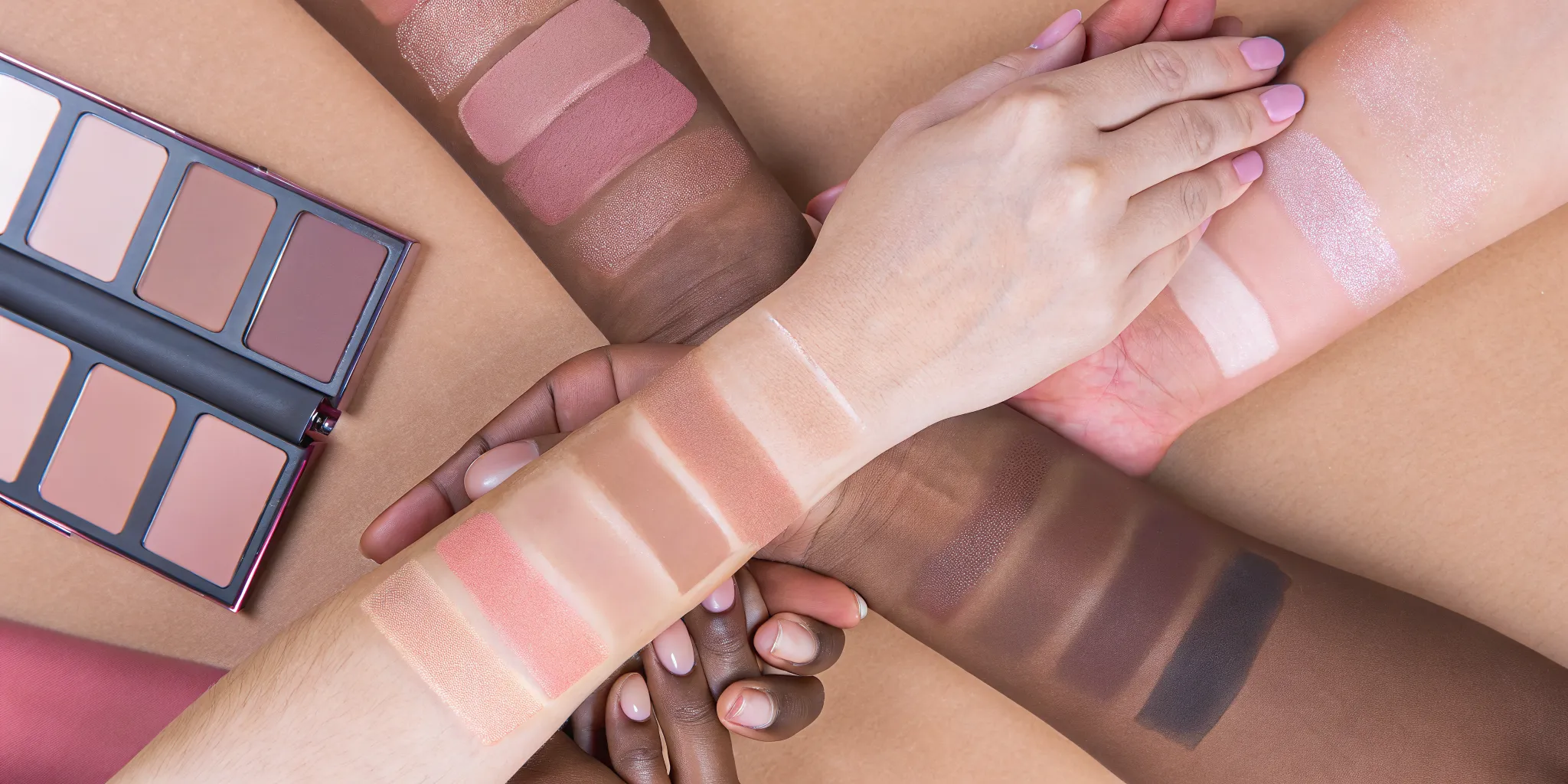 Warm, cool, and neutral skin undertones in natural light