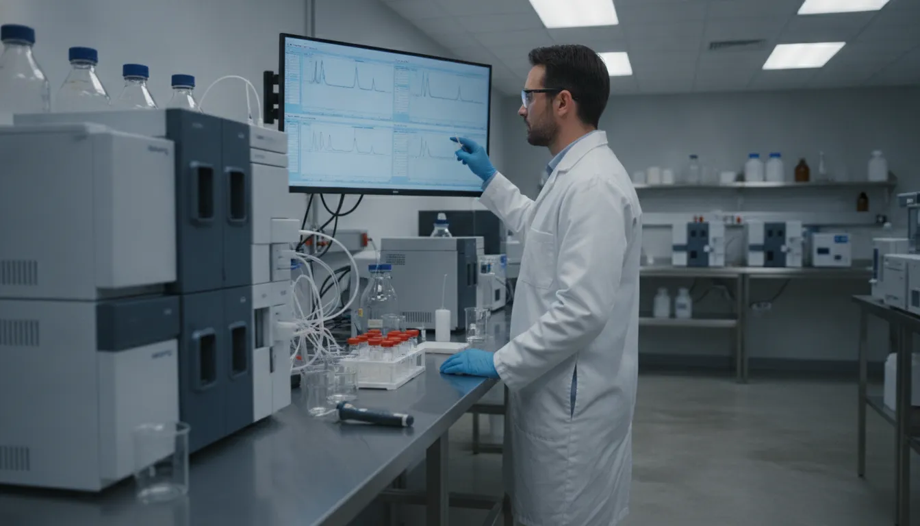 Certified peptides and tested peptides documentation comparison for laboratory procurement